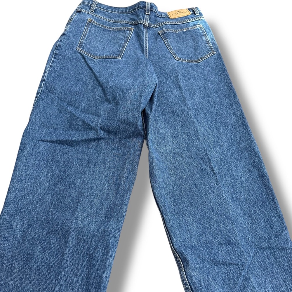 Open Trails Mens Blue Denim Jeans Authentic Stonewashed Size 36x34(36x30) - Picture 5 of 9